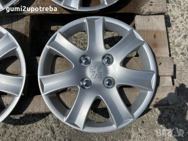 14 цола Тасове Peugeot 206 9687119080 Оригинал, снимка 2 - Аксесоари и консумативи - 50760373