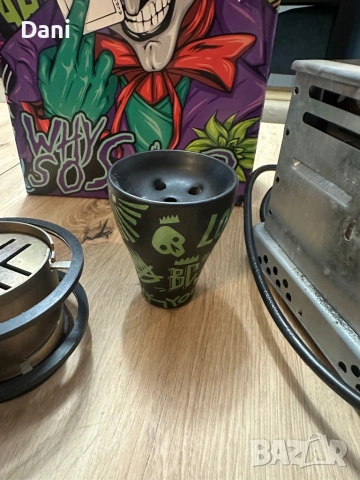 Наргиле Alpha Hookah model x joker edition, снимка 2 - Наргилета - 54038001