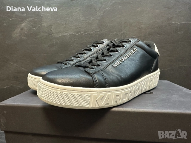 Оригинални Karl Lagerfeld 37 номер много запазени., снимка 6 - Кецове - 52727770