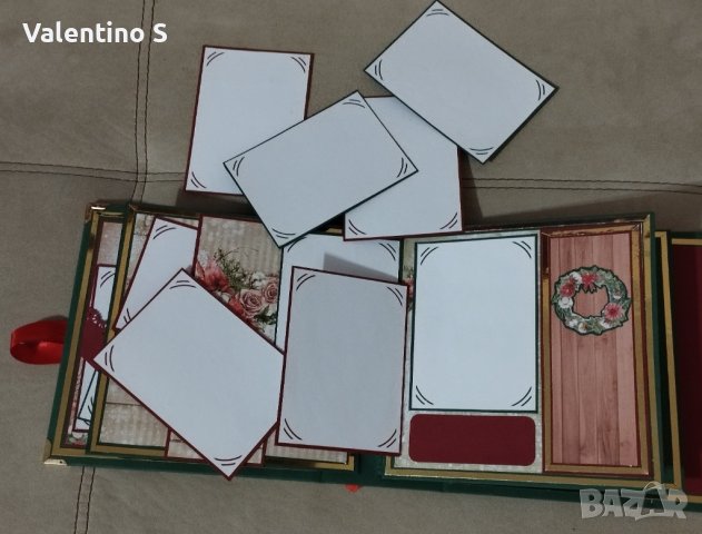 Коледен скрапбук албум, снимка 8 - Други - 39050134