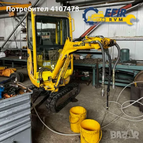 (ЕФИР-РВМ) Ремонт на рукояди, стрели, кофи и багерни устройства, снимка 2 - Сервизни услуги - 49586761