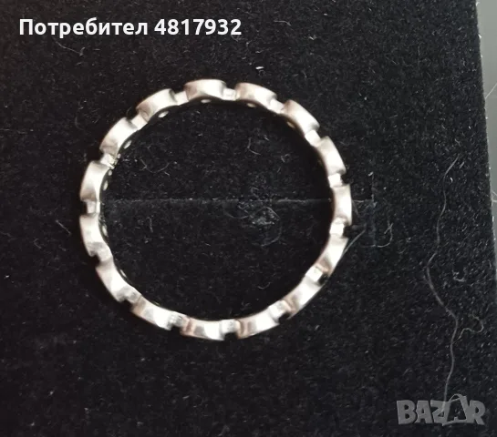 Обеци и пръстен от сребро., снимка 2 - Обеци - 55945054