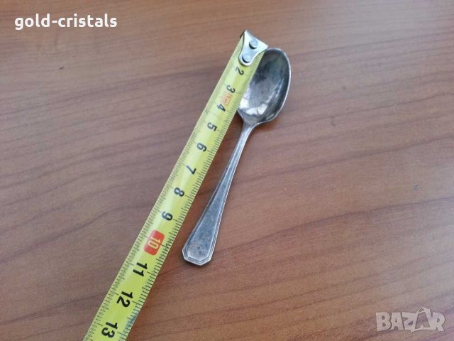 Сребърна лъжичка франция, снимка 2 - Антикварни и старинни предмети - 29225042