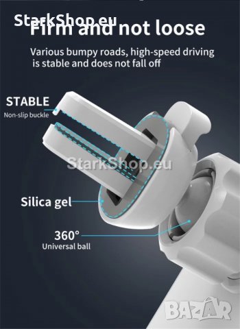 MagSafe магнитно зарядно за кола 15W за iPhone, снимка 7 - Безжични зарядни - 39893322