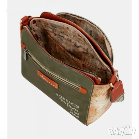 Чанта Anekke Piece&Love Camel 38803-070, снимка 6 - Чанти - 50106957