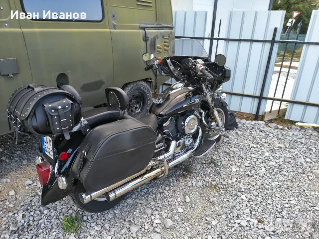 Чопър ямаха V STAR, снимка 5 - Мотоциклети и мототехника - 56038489