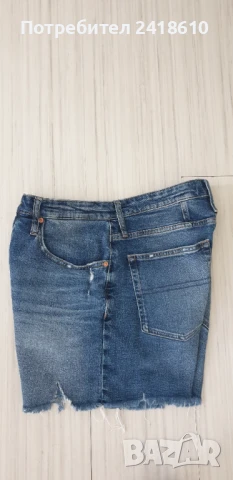 Tommy Hilfiger Mom Denim Jeans Short Womens Size 31 ОРИГИНАЛ! Дамски Къси Дънкови Панталони!, снимка 5 - Къси панталони и бермуди - 50713378