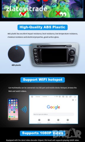 SEAT IBIZA 6J MK4 Cupra 2009-2013 - 7'', 7102/7379  Андроид Навигация, снимка 10 - Аксесоари и консумативи - 30827845