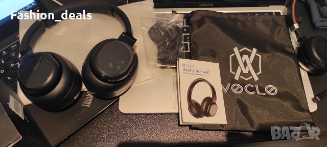 Нови VOCLO A6 Bluetooth слушалки със сгъваем дизайн Подарък , снимка 8 - Bluetooth слушалки - 42619348