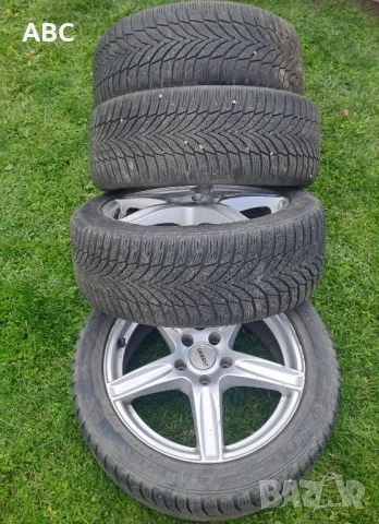 Джанти 5×112 с гуми 235-45-17 , снимка 9 - Гуми и джанти - 50991295