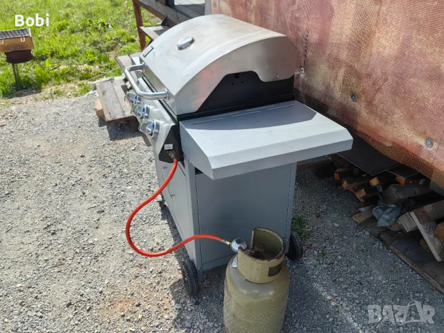 Барбекю на газ GRILL CHEFF, снимка 8 - Барбекюта - 49929494