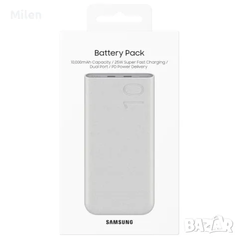 Външна батерия Samsung 10000mAh, снимка 6 - Калъфи, кейсове - 49811197