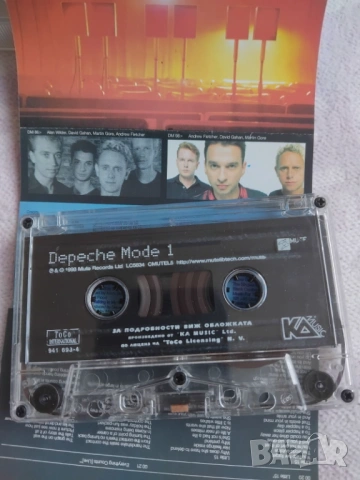 Depeche Mode ‎– The Singles 86>98 оригинална аудио касета , снимка 2 - Аудио касети - 54044089