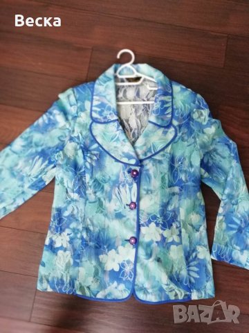 Дантелено сако голям размер