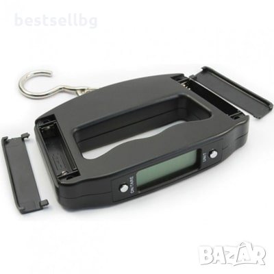 Електронен ръчен кантар везна за самолетен багаж куфари риболов до 50кг, снимка 4 - Везни - 29264049