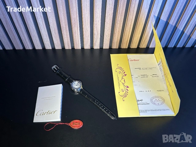 Нов Дамски Часовник Cartier Ballon Bleu 28MM , снимка 2 - Дамски - 54279593