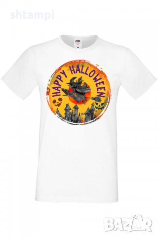 Мъжка тениска Halloween 08,Halloween,Хелоуин,Празник,Забавление,Изненада,Обичаи,, снимка 2 - Тениски - 38134866