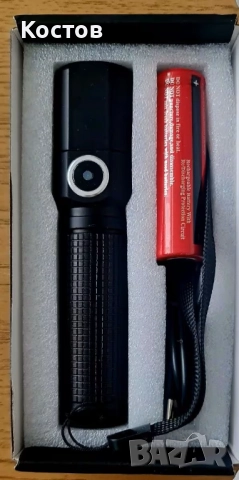 LED Фенери Li-ion 18350, 18650, снимка 5 - Къмпинг осветление - 52787846