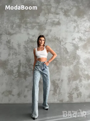 Дамски стилни дънки , снимка 2 - Спортни екипи - 48961637