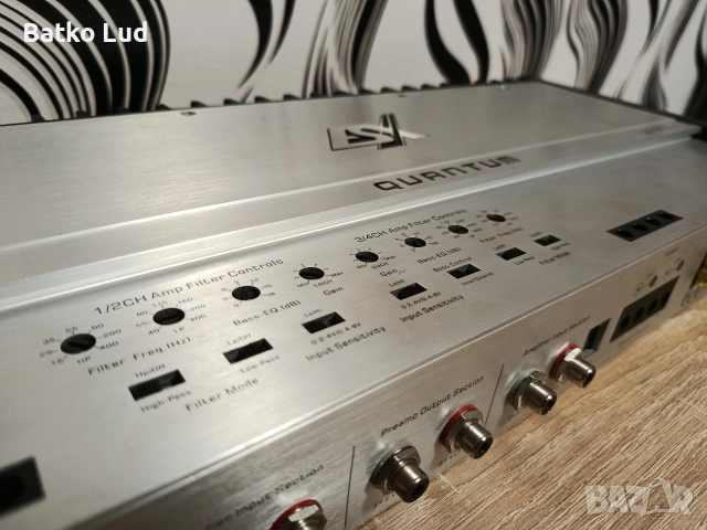 Усилвател ESX Quantum QE 900.4, снимка 6 - Ресийвъри, усилватели, смесителни пултове - 52710255