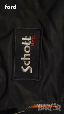 Зимно яке Bomber Schott NYC - USA , снимка 4 - Якета - 48181766