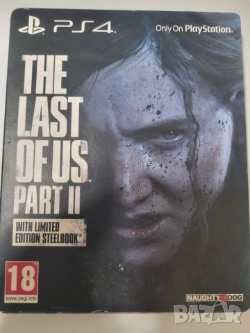 The Last of Us Part II with Limited Edition Steelbook PS4 (Съвместима с PS5), снимка 1 - Игри за PlayStation - 40703861