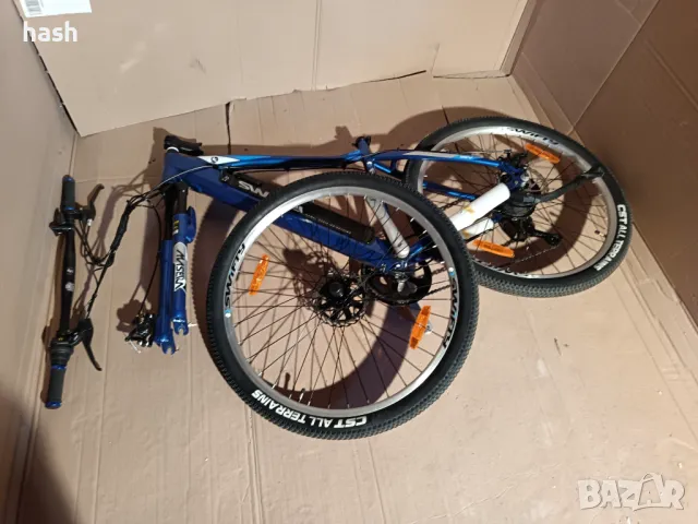 Планински велосипед електрически Swifty с полувградена батерия в рамката, 27.5", 36 волта, 7 скорост, снимка 5 - Велосипеди - 48972826