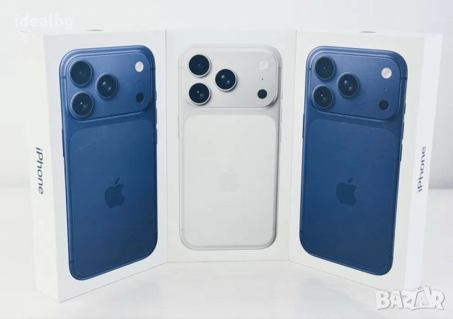 НАЛИЧЕН! Apple iPhone 17 Pro 256GB Deep Blue / Silver Гаранция!, снимка 2 - Apple iPhone - 51908603