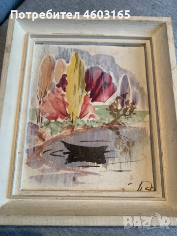 малка картина , снимка 2 - Картини - 52867998