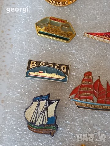 Колекция съветски корабни значки , снимка 16 - Колекции - 40286579