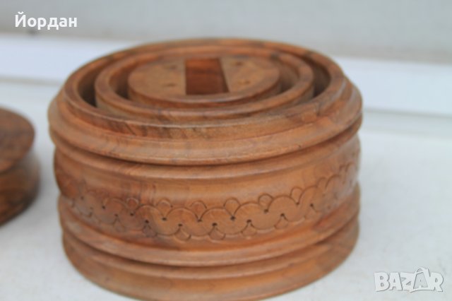 Дървена кутия за цигари, снимка 6 - Колекции - 40013724