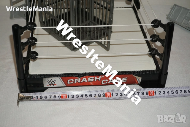 Рядък Кеч Ринг с Кеч Клетка WWE Crash Cage Wrestling Ring Playset Seat Launchers, снимка 10 - Колекции - 51854738