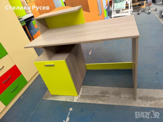 010911   детска стая легло 190/80 см + двукрилен  200/130 MDF МДФ гардероб цена 2 2 3  евро бюро 110, снимка 5 - Спални и легла - 55899018