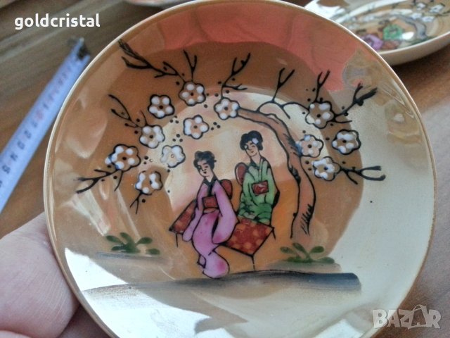 Китайски порцелан чинийки, снимка 5 - Антикварни и старинни предмети - 40144752