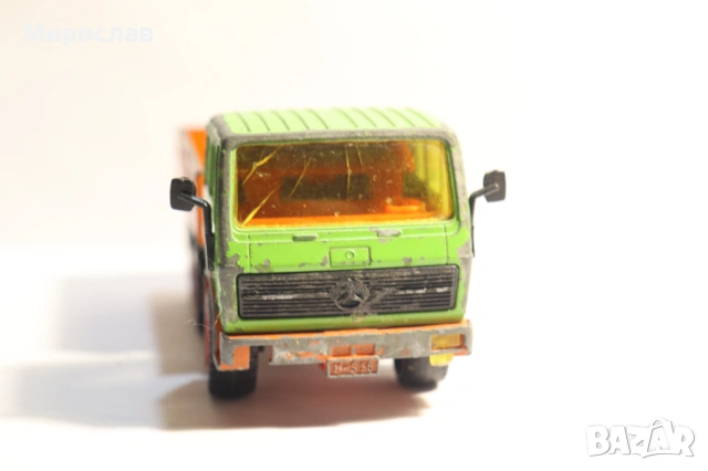 1/55 ?? SIKU MERCEDES BENZ КАМИОН ИГРАЧКА КОЛИЧКА МОДЕЛ, снимка 3 - Колекции - 53163892