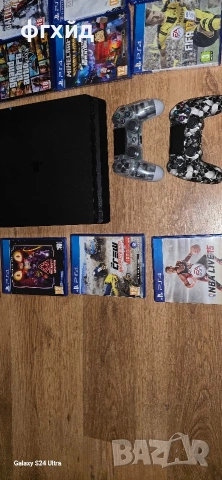 PS4 Slim-500 Гб + 2 Контролера и 9 игри, снимка 4 - Игри за PlayStation - 53143301