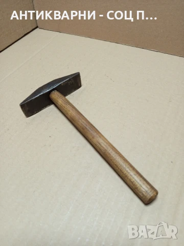 Соц Старо Ръчно Ковано Руско Чукче Чук За Клепане На Коси.