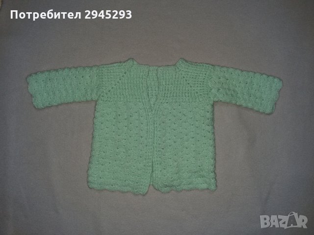 Ръчно плетени бебешки жилетки / елечета, снимка 3 - Жилетки и елечета за бебе - 35073257