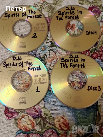 Продавам сет 4 CD Depeche Mode-Spirits Of The Forest