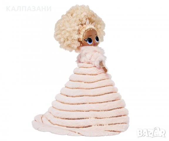 Кукла L.O.L. OMG - Holiday 2021 Колекционерска модна кукла NYE Queen със златни модни дрехи 576518, снимка 6 - Кукли - 34923993