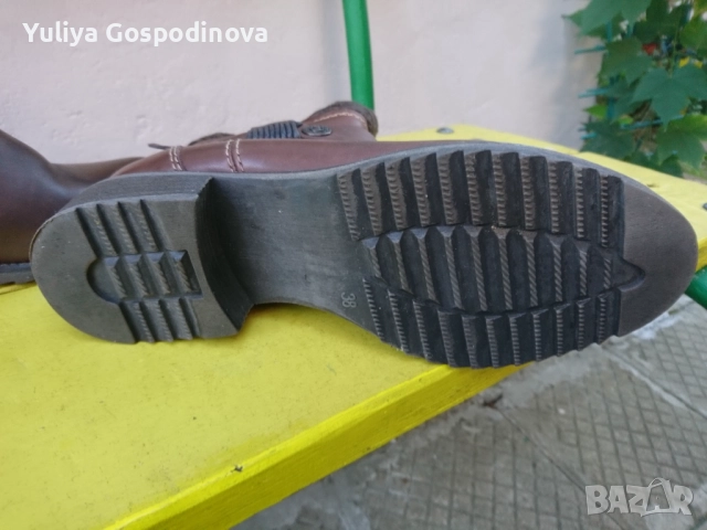 Дамски боти естествена кожа MARCO TOZZI , снимка 2 - Дамски боти - 52116952