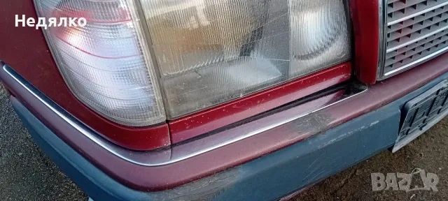 Предни хромирани лайсни за Мерцедес W 124