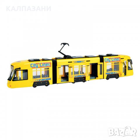 Dickie - Трамвай 2 вида - CITY LINER 46 см 203749005, снимка 3 - Влакчета, самолети, хеликоптери - 31939900