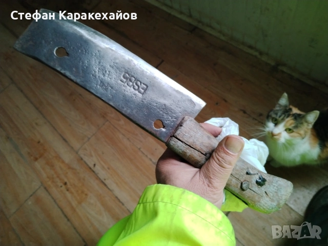 Стар кован сатър, снимка 4 - Антикварни и старинни предмети - 53247050