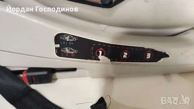 детско столче за кола kikaboo - използвано-добра цена, снимка 3 - Други - 52541956