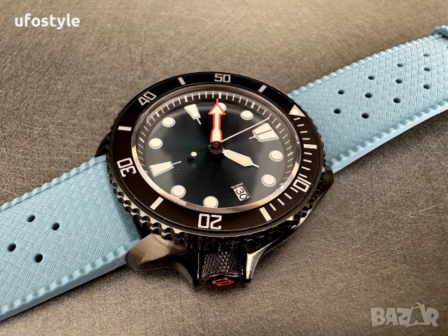 Seiko Custom Сапфир NH35 Нов часовник., снимка 5 - Мъжки - 55776956