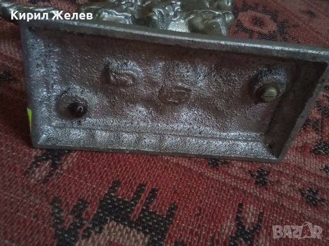 Сувенир стар кон с конник ловец  29123, снимка 5 - Декорация за дома - 37270650