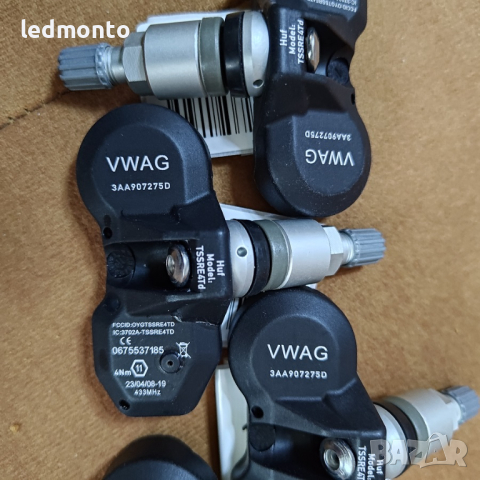 TPMS Сензор за налягане в гумите 3AA907275 за автомобили Volkswagen Passat CC Touran Tiguan, снимка 3 - Части - 44657190