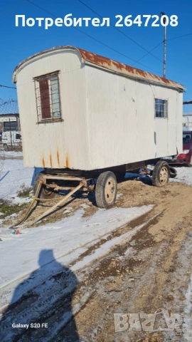 строителен фургон на колела, снимка 2 - Ремаркета - 53164545