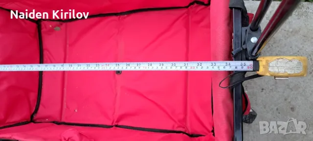 градинска згъваема количка , снимка 5 - Градински мебели, декорация  - 50307751